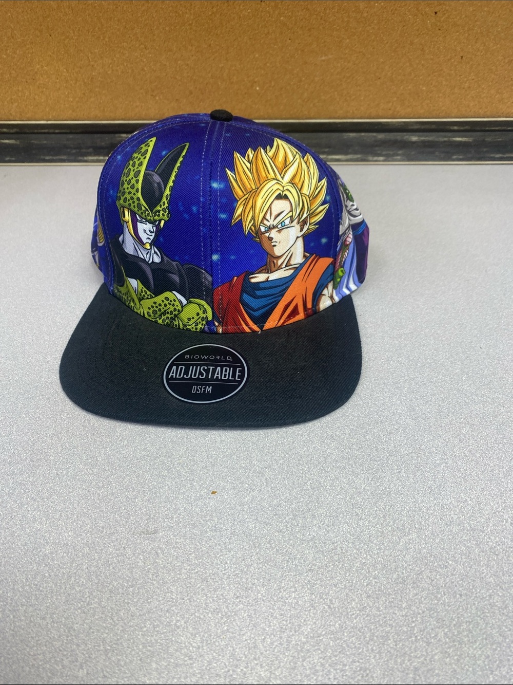Bioworld Kids Adjustable Dragon Ball Z Purple & Black Snapback Hat